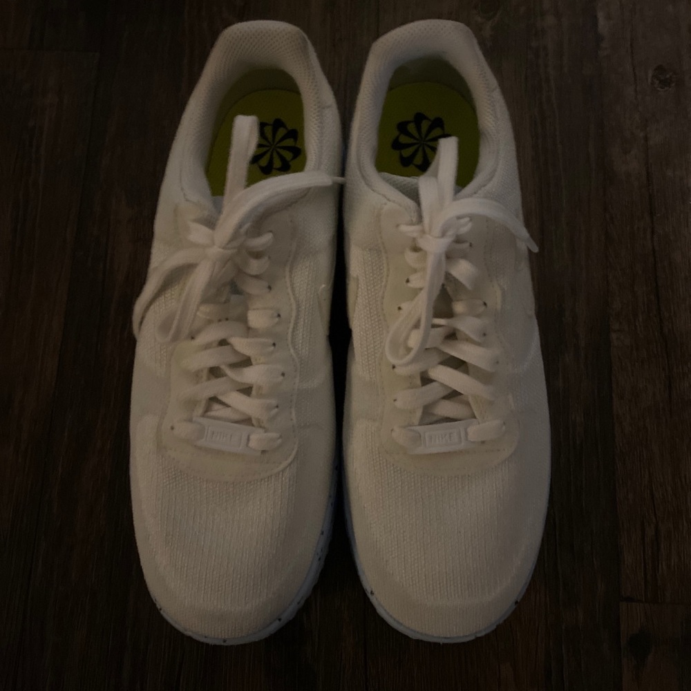 Nike Size 11.5 - Nike Air Force 1 Crater Flyknit Pure Platinum 2021